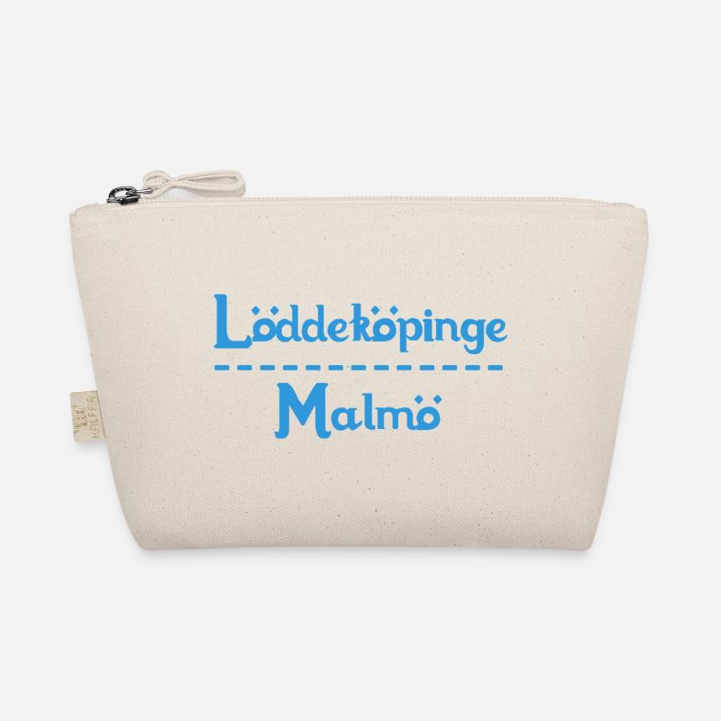 Löddeköpinge – Malmö Himmelblaues Design Bio-Täschchen