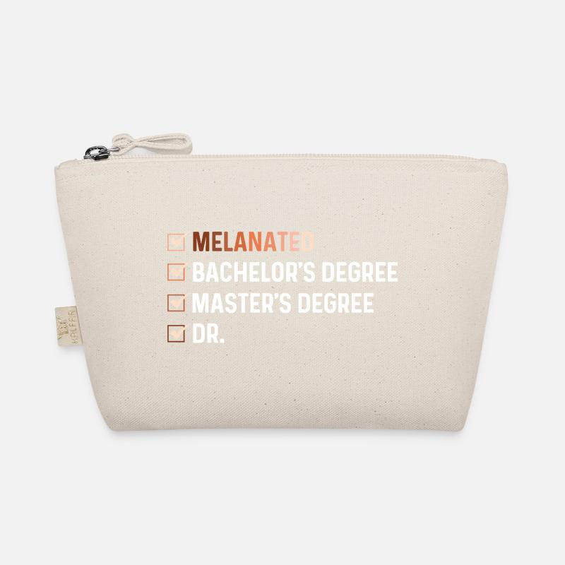 Melanated Bachelor Master Dr – HBCU Pride Organic Pouch