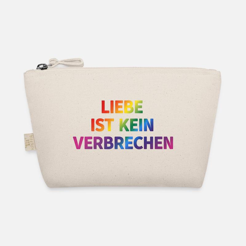 Liebe ist kein Verbrechen – Klare Botschaft Bio-Täschchen