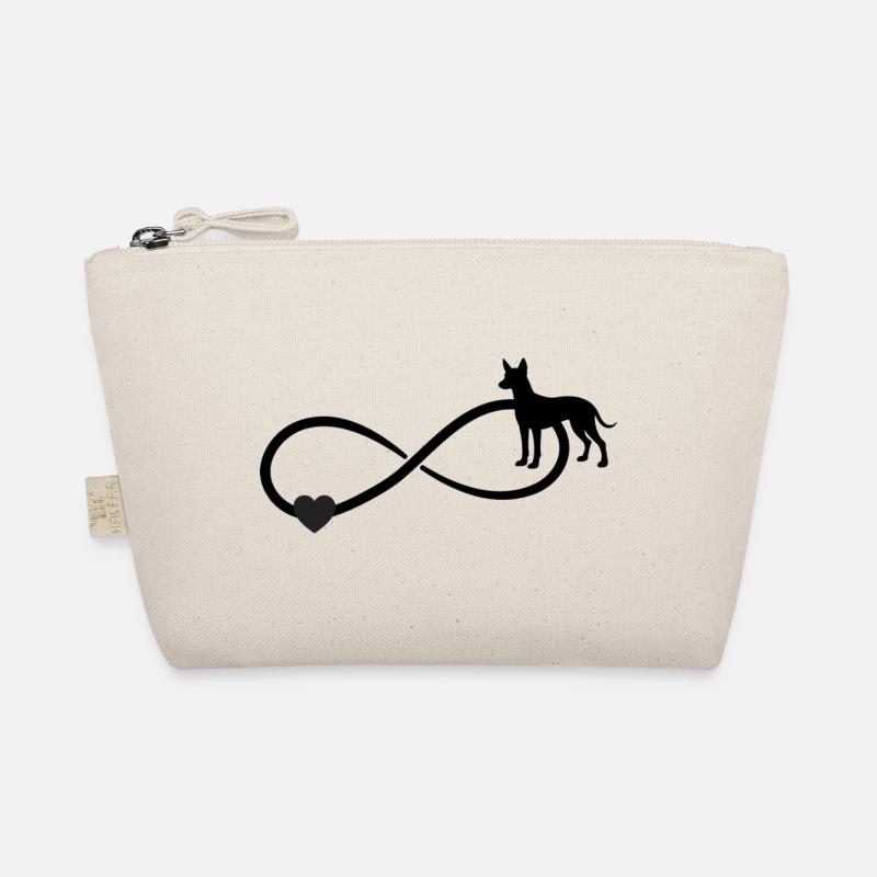 Xoloitzcuintle Unendlichkeit  Bio-Täschchen