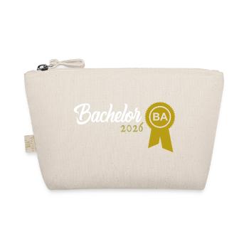 Bachelor 2026 Abschluss Promotion Sponsion - Bio-Täschchen - Natur - Vorne