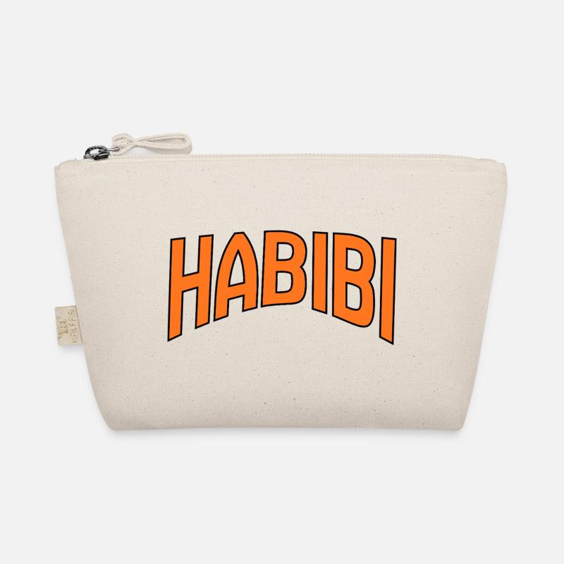 Imprimé de lettrage courbe Habibi Trousse biologique
