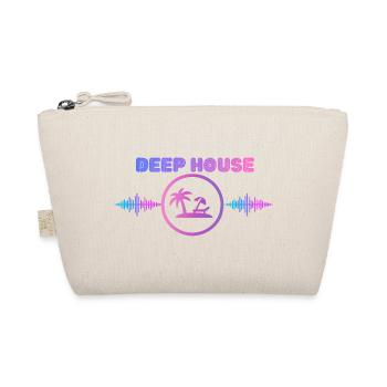 Deep House Vibes  - Bio-Täschchen - Natur - Vorne
