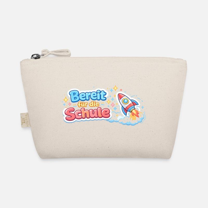 Bereit für die Schule Einschulung Geschenk Bio-Täschchen