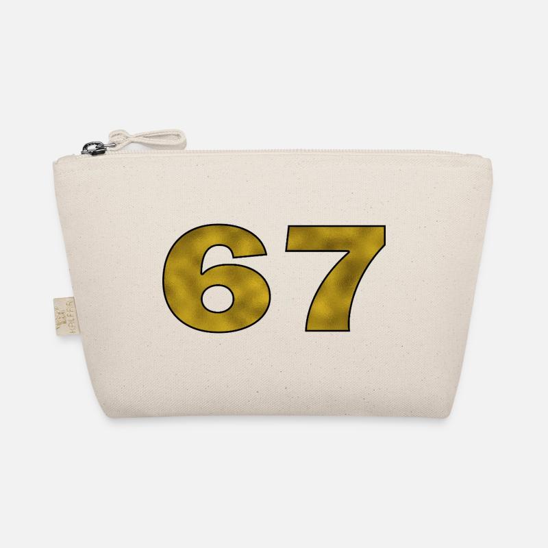 Goldene 67  Bio-Täschchen