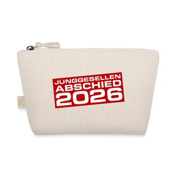 Junggesellenabschied 2026 Jga - Bio-Täschchen - Natur - Vorne
