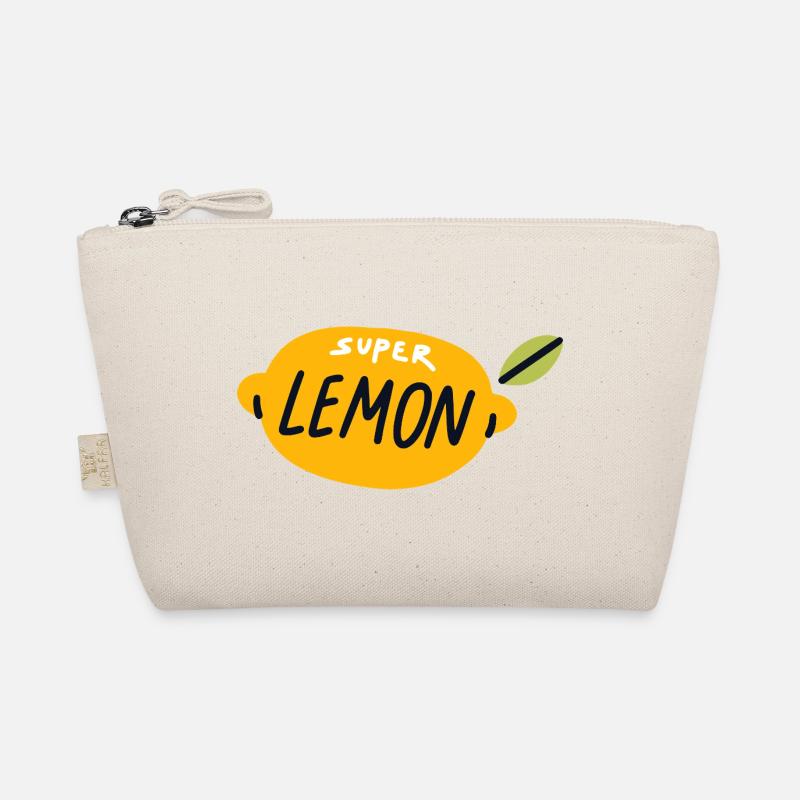 Super Lemon Shirt Cute Fruit Design Summer Bio-Täschchen