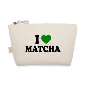 I love matcha  - Bio-Täschchen - Natur - Vorne