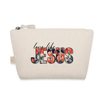 Floral Jesus  - Organic Pouch - nature - Front
