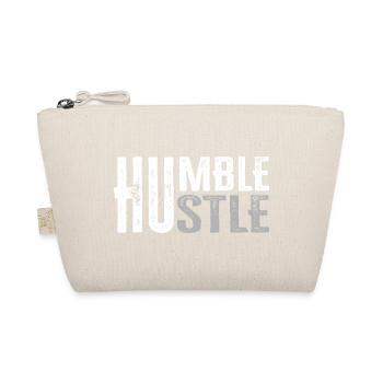 Humble Hustle Entrepreneur Businessman Businesswo - Organic Pouch - nature - Front