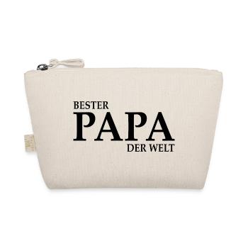 Bester Papa der Welt  - Bio-Täschchen - Natur - Vorne