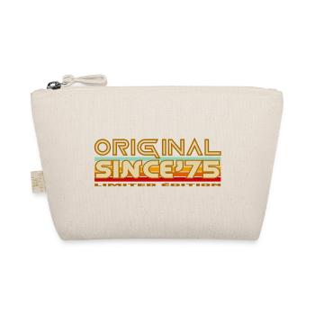 Original Since 75 Retro Logo - Organic Pouch - nature - Front
