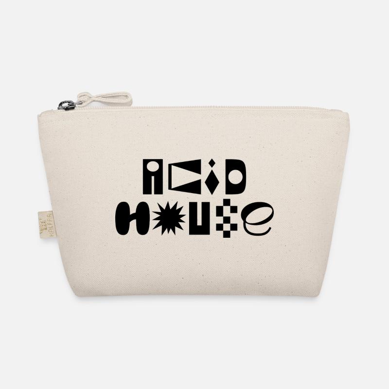 Conception du logo Acid House Fancy Typography Trousse biologique