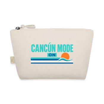 Cadeaux de vacances à la plage, Mode Cancún activé, Voyage au Mexique - Trousse biologique - nature - Devant
