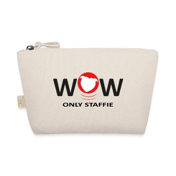 Staffies wow - 040 - Organic Pouch - nature - Front