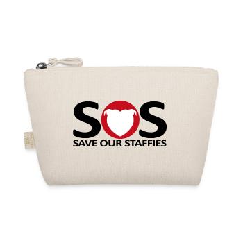 Sos staffies - 131 - Organic Pouch - nature - Front
