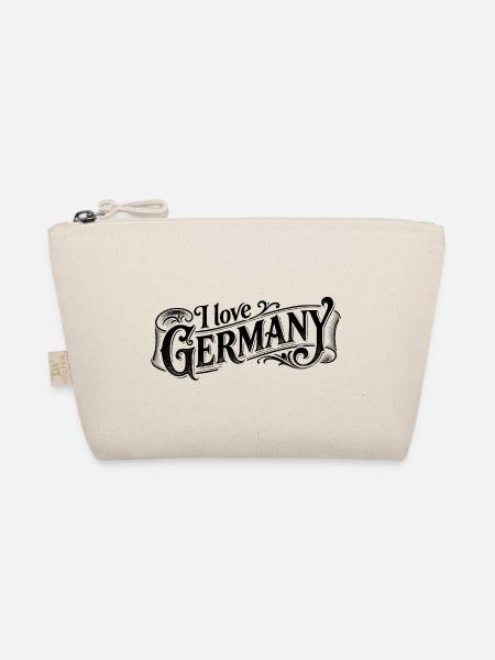 I love Germany Logo - Bio-Täschchen - Natur