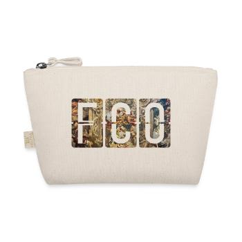 Flughafen-FCO Rom Fiumicino - Bio-Täschchen - Natur - Vorne