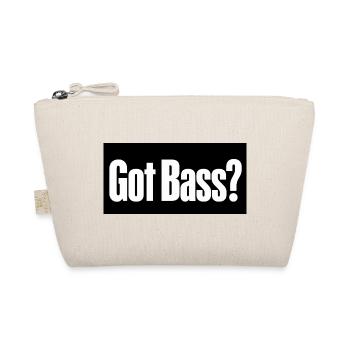 Hast du Bass? - Bio-Täschchen - Natur - Vorne