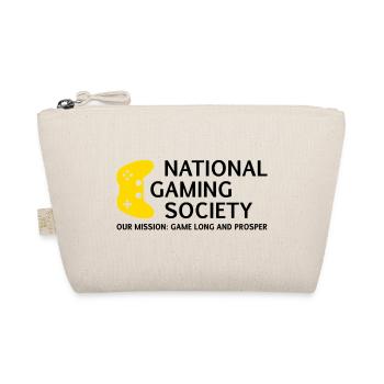 National Gaming Society Design für Gaming Kultur - Bio-Täschchen - Natur - Vorne
