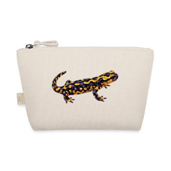 Leuchtender Flecken Salamander - Bio-Täschchen - Natur - Vorne
