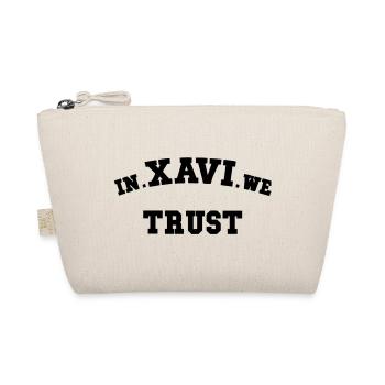 In Xavi vertrauen wir - Bio-Täschchen - Natur - Vorne