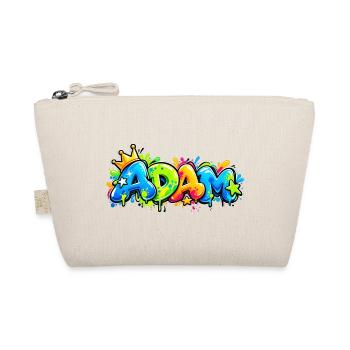 Nennen Sie Adam Graffiti Fluo: das Geschenk, das umhaut! - Bio-Täschchen - Natur - Vorne