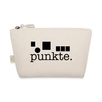 Punkte. - Bio-Täschchen - Natur - Vorne