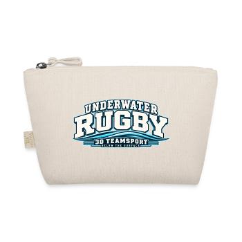 Unterwasser Rugby 3D TeamSport - Bio-Täschchen - Natur - Vorne