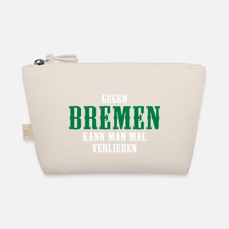 Gegen Bremen kann man mal verlieren - Bio-Täschchen - Natur