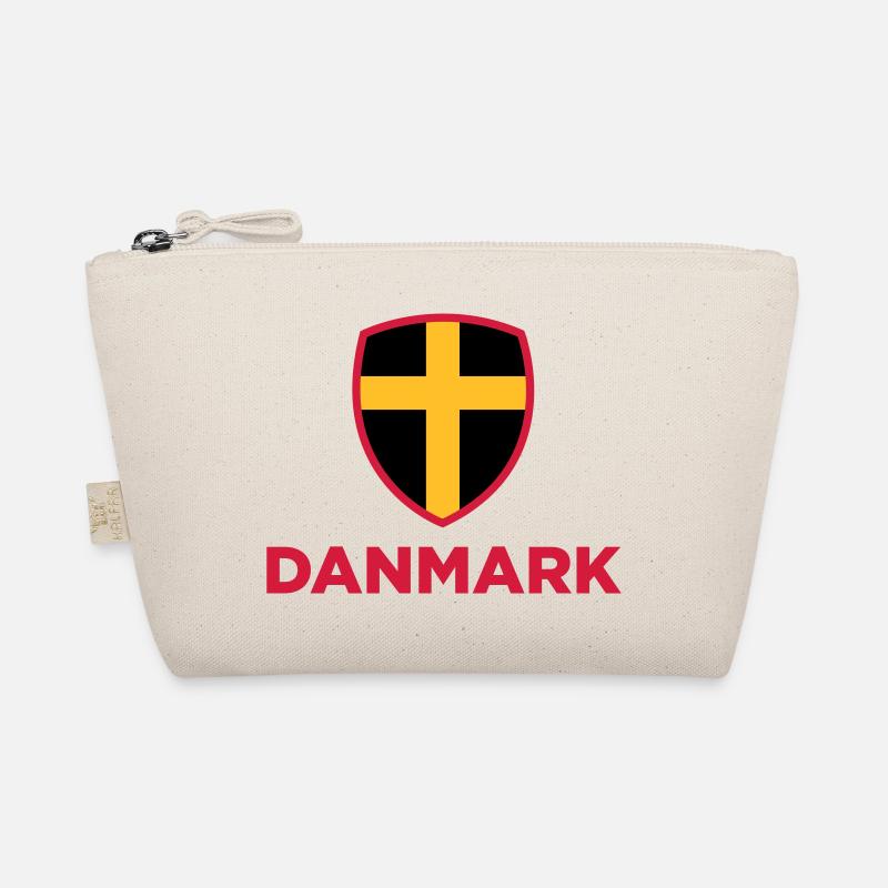 Nationalflagge von Dänemark Bio-Täschchen