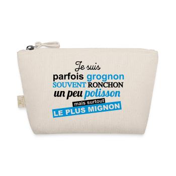 ronchon grognon mignon - Trousse biologique - nature - Devant