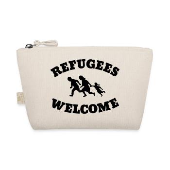 Refugees Welcome - Organic Pouch - nature - Front