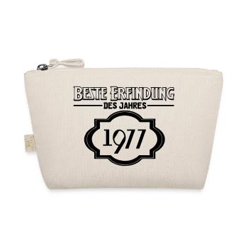 Beste Erfindung des Jahres 1977 Geschenk - Bio-Täschchen - Natur - Vorne