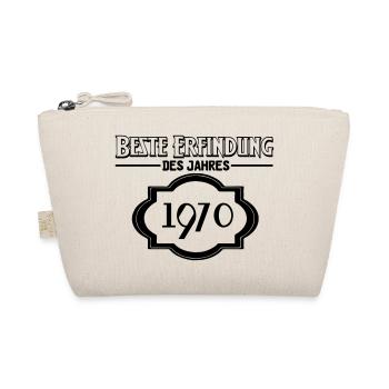 Beste Erfindung des Jahres 1970 Geschenk - Bio-Täschchen - Natur - Vorne