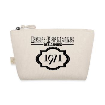 Beste Erfindung des Jahres 1971 Geschenk - Bio-Täschchen - Natur - Vorne