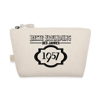 Beste Erfindung des Jahres 1957 Geschenk - Bio-Täschchen - Natur - Vorne