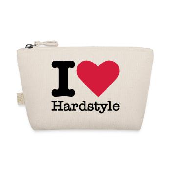 I Love Hardstyle - Bio-Täschchen - Natur - Vorne