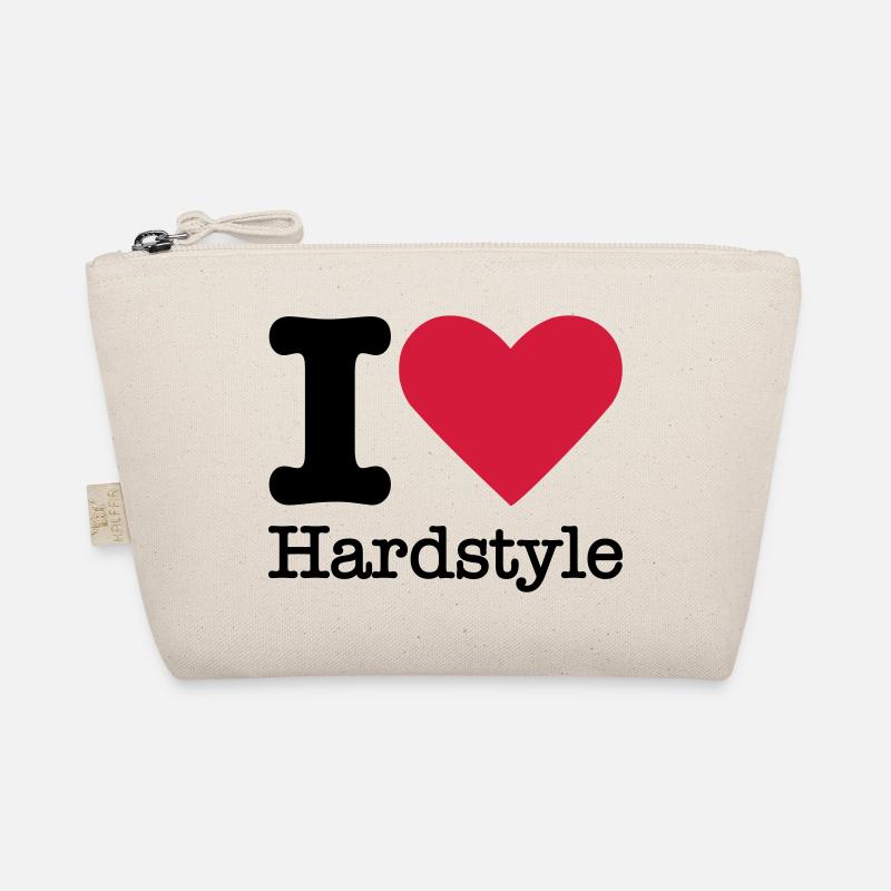 I Love Hardstyle Bio-Täschchen