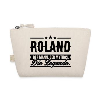 Mann Mythos Legende Roland - Bio-Täschchen - Natur - Vorne