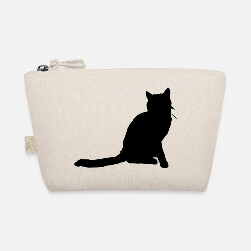 Vector Cat Silhouette Trousse biologique