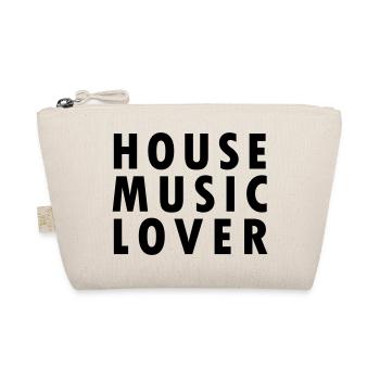 House Music Lover - Organic Pouch - nature - Front