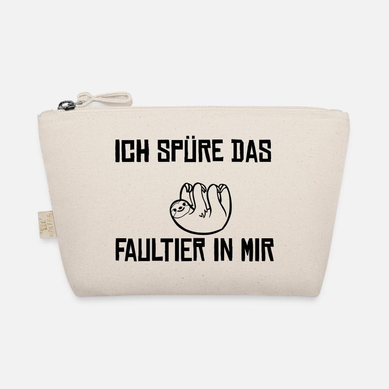 Ich spüre das Faultier Bio-Täschchen