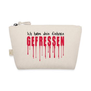 Dein Einhorn gefressen - Bio-Täschchen - Natur - Vorne