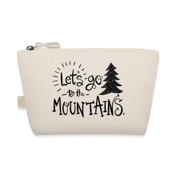 lets go to the mountains - Bio-Täschchen - Natur - Vorne