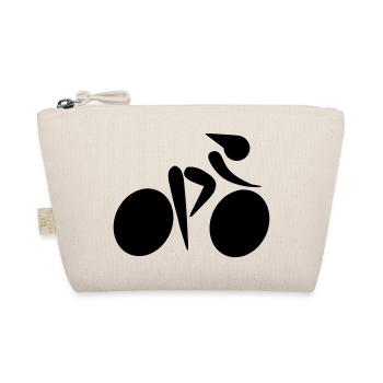 Rennradfahrern - Bio-Täschchen - Natur - Vorne