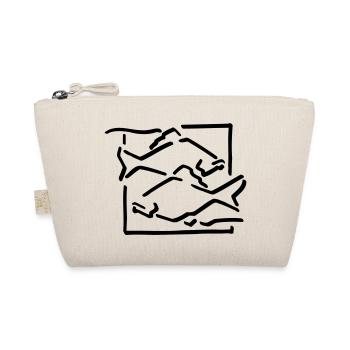 Sternzeichen Fische - Bio-Täschchen - Natur - Vorne