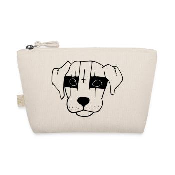 Black Metal Dog - Organic Pouch - nature - Front