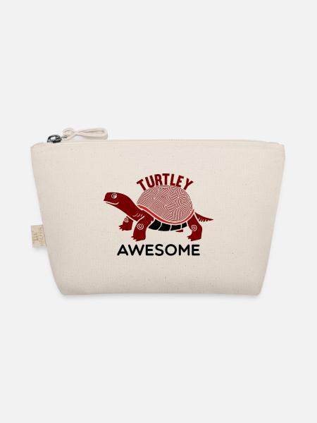 Turtley Awesome - Bio-Täschchen - Natur