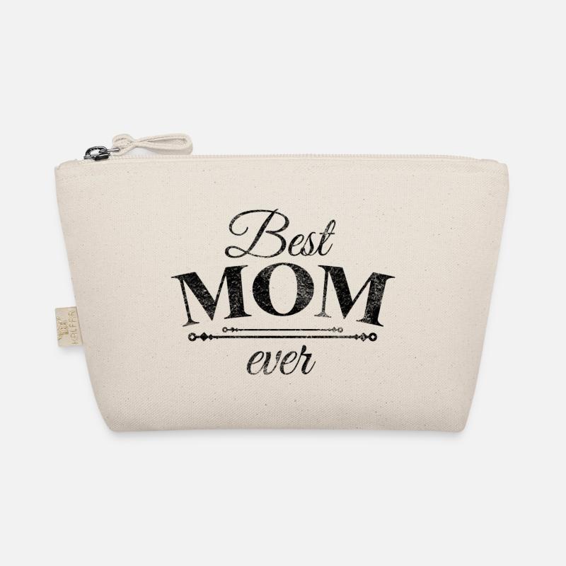 Best Mom Ever Beste Mutter Mama Muttertag Geschenk Bio-Täschchen